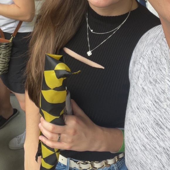 Maje cut out ribbed top - Picture 7 of 8